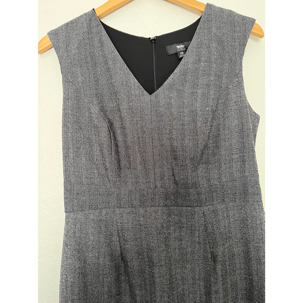 Mossimo Supply Co. Gray Structured Herringbone Pa… - image 3